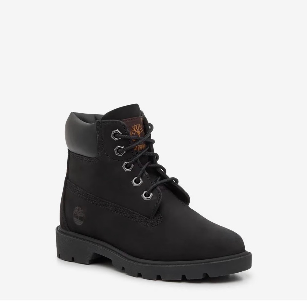 Timberland Black Boots Boys Size 6